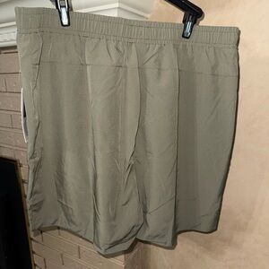 Men's Athletic Shorts in Olive Green